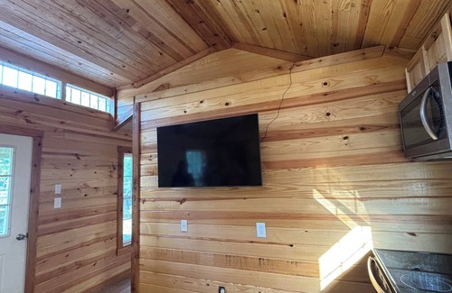 Ferndale Cabina | Charming cabin in St. Charles, AR just 600 yards from the boat ramp