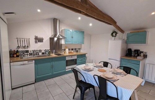 Aunac-sur-Charente Cabaña | Casa rural con jardín, piscina climatizada, cerca de comercios, en Aunac-sur-Charente