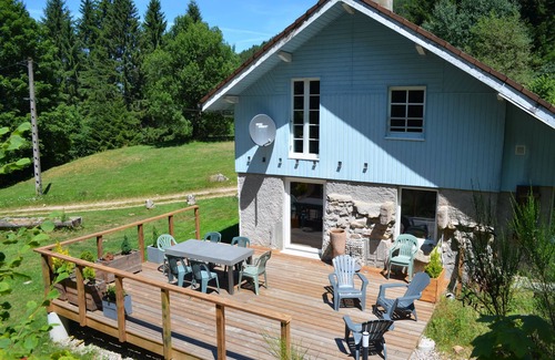 Gerbepal Chalet De Esquí | Encantadora casa amplia de 2/3 canales cerca de Gerardmer en el borde del wifi del bosque