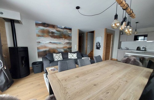 Les Avanchers-Valmorel Chalet De Esquí | Chalet independiente con 3 habitaciones, terraza y servicios hoteleros - Ideal para 6 personas