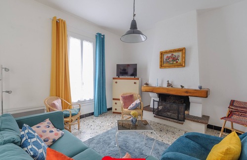 Quartier des Dunes Casa | Casa con patio cerca de la playa para 4 personas