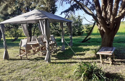 Aubigne-sur-Layon Cabaña | Gîte charmeur au cœur du vignoble du Layon avec jardin, véranda, et équipements modernes