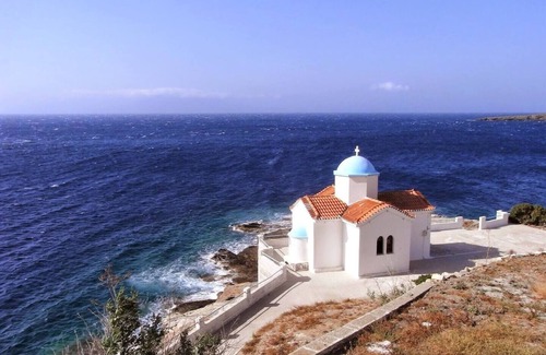 Kanala Casa | Charming cottage in marvelous Great Sand Beach, Kanala Kythnou with AC, WiFi