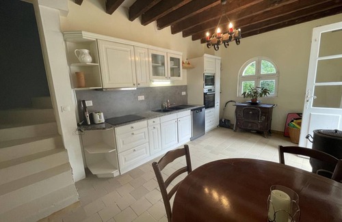 Reugny Cabaña | Encantadora casa rural cerca de Amboise con gran jardín y Wi-Fi