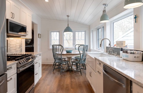 Port Sheldon Cabaña | Charming Cottage, Private Lake MI Beach