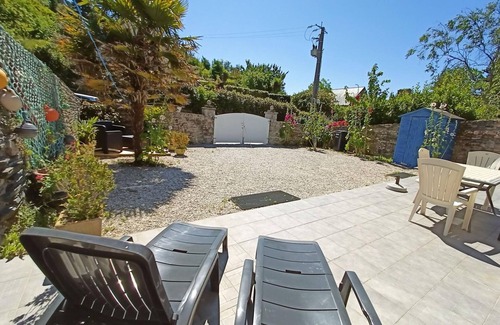 Surtainville Cabaña | Casa acogedora con chimenea, internet y jardín privado cerca de las dunas de Surtainville