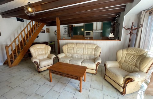 Saint-Molf Cabaña | Cálido Gîte con Jardín y Chimenea, Cerca de la Costa y Guérande