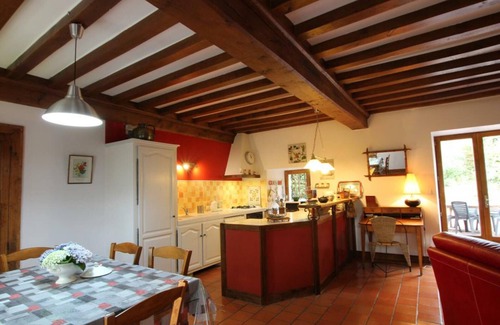 Theville Cabaña | Casa acogedora entre tierra y mar con jardín privado y chimenea