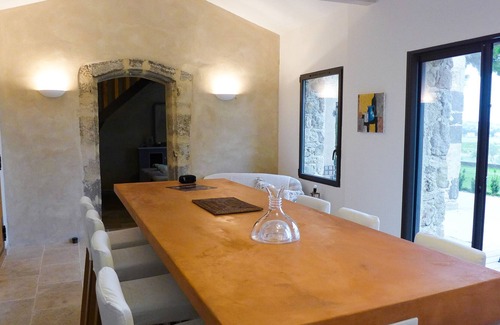 Aspiran Cabaña | Encantadora casa de campo con piscina climatizada en un viñedo