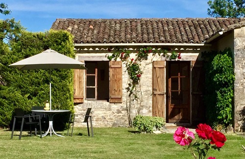 Monbazillac Cabaña | Casa de Campo Cottage con gran piscina climatizada En Monbazillac, Nr Bergerac