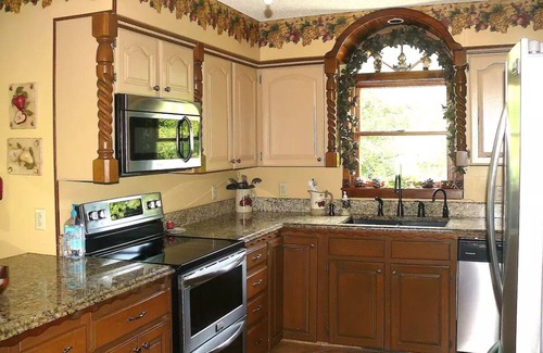Harrison Casa | Charming country home nestled in nature down a short gravel road.