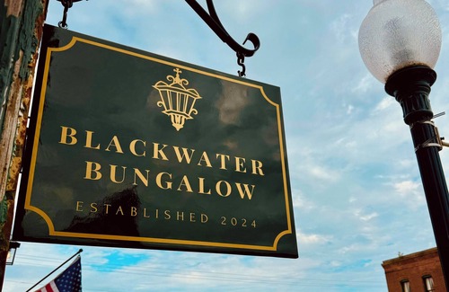 Blackwater Casa | Charming downtown space offers complete privacy, 2 bedrooms & 2 full bathrooms.