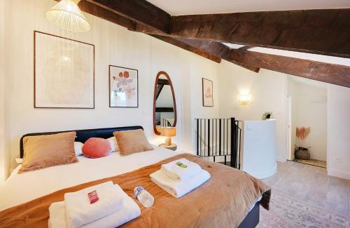 Saint-Gervais Apartamento | Charming duplex - 1BR-2P - Le Marais