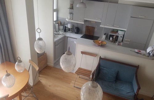 Parc-de-Montsouris Apartamento | encantador duplex de 54m2 cerca de montparnasse. parquet de roble tranquilo, luminoso y vivo