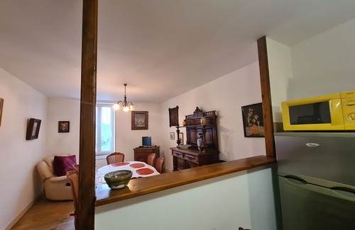 Saint-Gaultier Cabaña | Apartamento en Saint-Gaultier: Encanto Vintage, Espacio y Comodidad