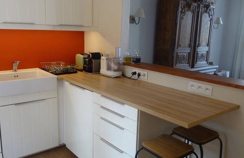 Courseulles-sur-Mer Casa | Encantadora casa familiar con jardín, a 100 m de la playa del Día D