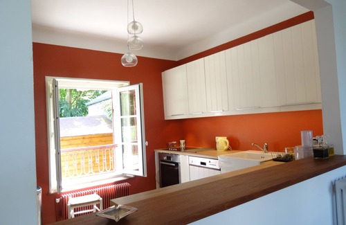 Courseulles-sur-Mer Casa | Encantadora casa familiar con jardín, a 100 m de la playa del Día D