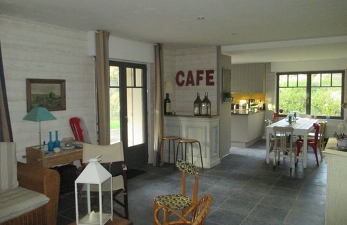 Hardelot-Plage Villa | Villa familiar con encanto, terraza cubierta, amplio jardín orientado al sur