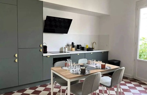 Cote Landaise Villa | Charming Familienhaus mit Garten, nahe dem Strand von Joigny