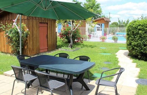 Lamonzie-Saint-Martin Cabaña | Casa acogedora con piscina y jardín en Lamonzie-Saint-Martin, cerca de Bergerac