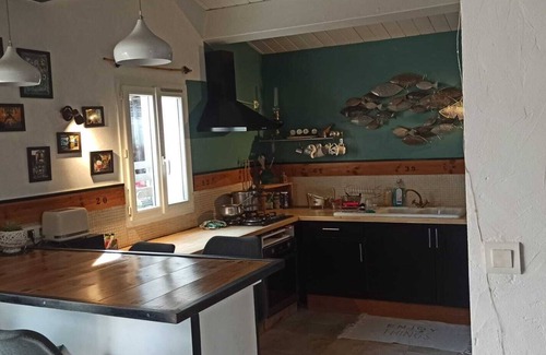 Le Grand-Village-Plage Casa | Charming house with garden near sea and forest