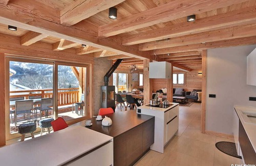Monetier-les-Bains Chalet De Esquí | Chalet y SPA Serre-Chevalier