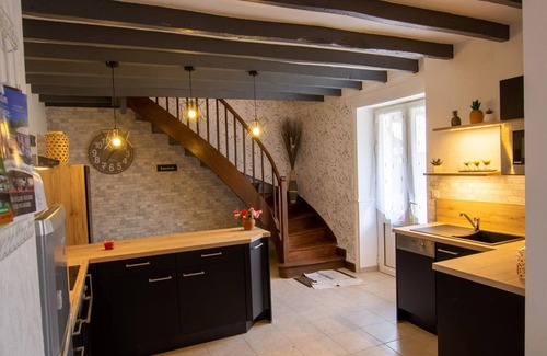 Saint-Front-la-Riviere Cabaña | Casa acogedora con jardín, Internet y bicicletas, cerca de Brantôme en Périgord