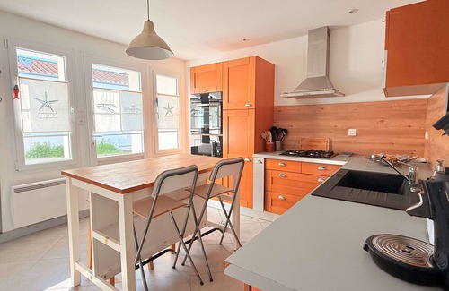 L'Echardiere Casa | Encantadora casa de pueblo en Saint-Pierre-d'Oléron, ideal para 4 personas