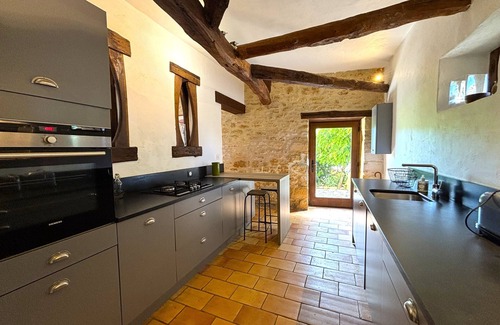 Saint-Vincent-de-Cosse Casa | CASA ADORABLE CON VISTA A LA DORDOGNE CERCA DE BEYNAC