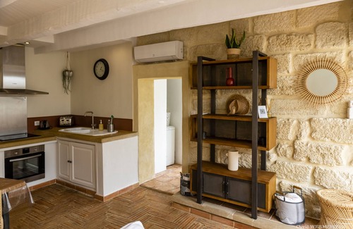 Gallician Cabaña | casa de campo en la piscina jacuzzi privado Camarga