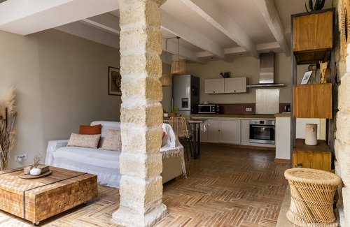 Gallician Cabaña | casa de campo en la piscina jacuzzi privado Camarga