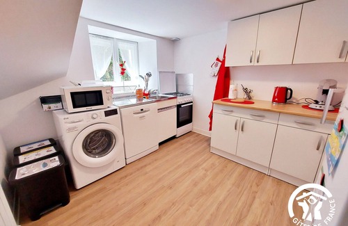 Andouille Apartamento | Acogedor Gîte cerca de Laval: Equipado, Ideal para Parejas y Familias, Mascotas Bienvenidas