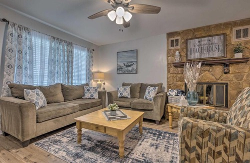 Gulfport Casa | Charming Gulfport Escape Half-Mile to Beach!