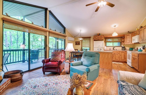 The Woods Cabina | Charming Hedgesville Retreat w/ Deck + Fireplace!