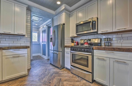 Ogden Casa | Casa histórica con encanto de Ogden con casa verde y estanque