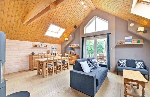 Bellevaux Cabaña | Encantadora casa de vacaciones en Stavelot con jardín