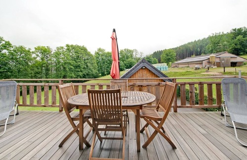 Bellevaux Cabaña | Encantadora casa de vacaciones en Stavelot con jardín