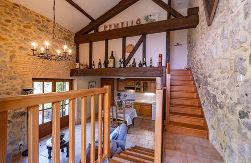 Nerac Casa | Charming holiday house for 6 "La Source" - Wild nature & pool. 30 min from Agen