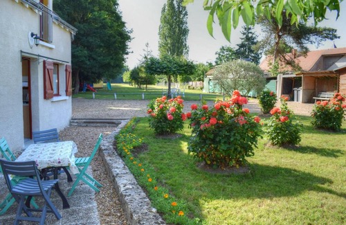 Azay-sur-Cher Cabaña | Casa rural con jardín amplio en Touraine, cerca de castillos y Tours, ideal para familias