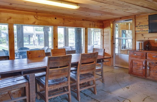 Lake Charles Casa | Charming Home w/ Dock, Fishing Retreat on the Lake