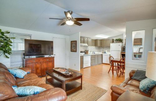 Lake Charles Casa | Charming Home with Dock, Near Downtown Lake Charles!