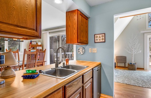 Baraboo Casa | Charming home with deck, grill, firepit, & washer/dryer - quiet location
