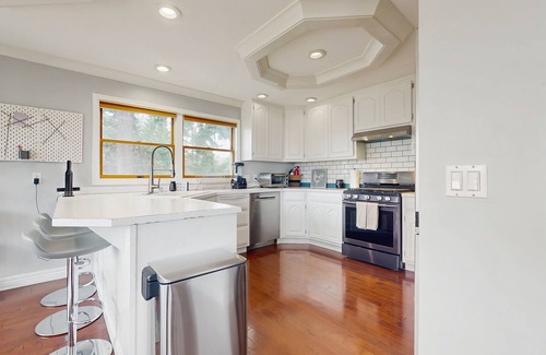 Richmond Beach Casa | Charming home with expansive views, dog-friendly, large yard with yard games