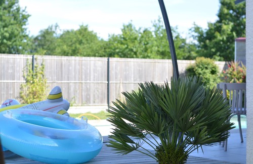 Ambares-et-Lagrave Casa | Encantadora casa con piscina cerca de Burdeos