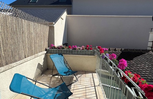Ouistreham Casa | Encantadora casa junto al mar, "Belle de Nacre"