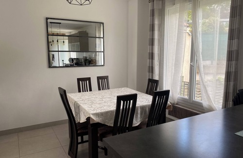 Ermont Casa | Charming house five minutes walk from the Ligne H train station. 30 minutes from Paris.