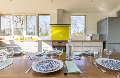 Breville-sur-Mer Cabaña | Encantadora casa cerca de Granville con jardín y terraza