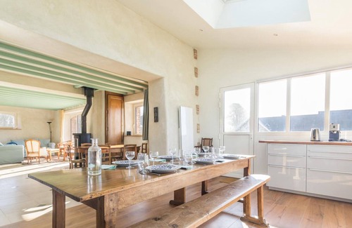 Breville-sur-Mer Cabaña | Encantadora casa cerca de Granville con jardín y terraza