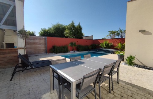 Lagord Casa | Charming house, private pool, 6 people, 5km La Rochelle Ile de Re