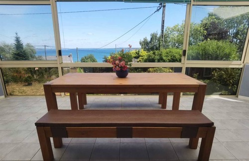 Roscanvel Cabaña | Charming house with a beautiful sea view